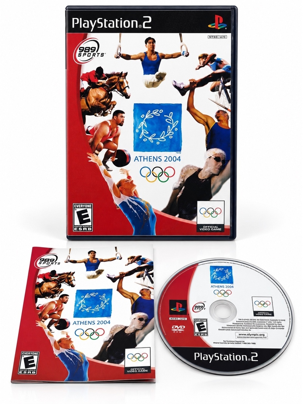 Athens 2004 PS2 PlayStation 2 Summer Olympics CIB Complete Great Condition